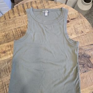 Sage Green Banana Republic Tank Top